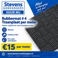 rubbermat #4 traanplaat