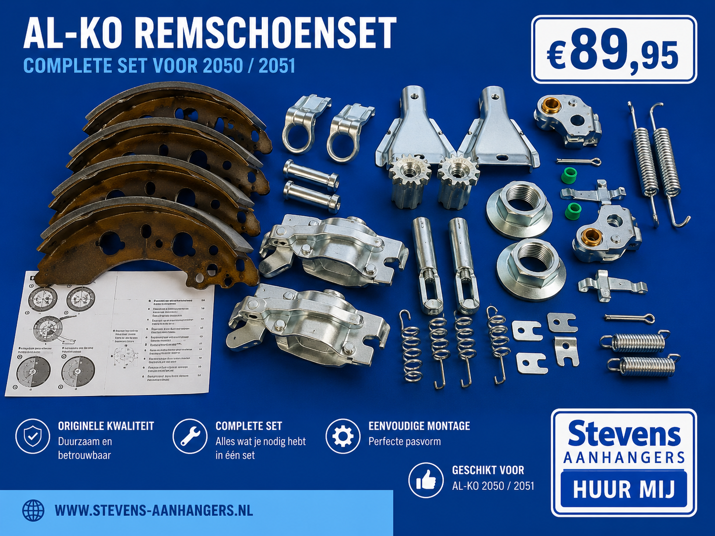 remschoenen set type alko 200x50