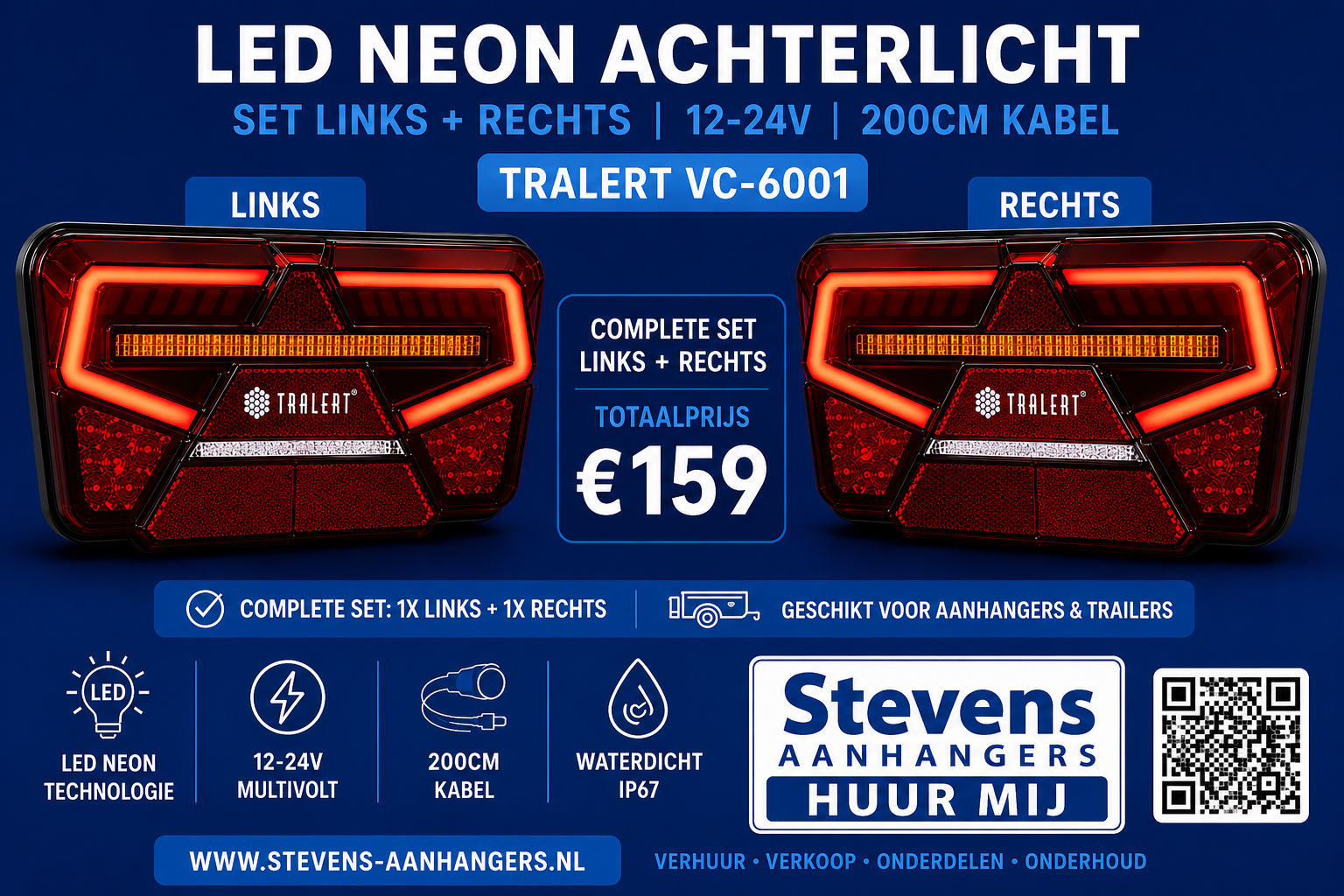 achterlicht led neon