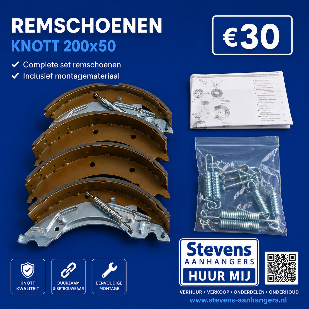 remschoenen knott 200x50