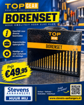 TOPGEAR Borenset – 170-delig | 1 t/m 10 mm