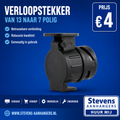 verloopstekker van 13 polig naar 7 polig