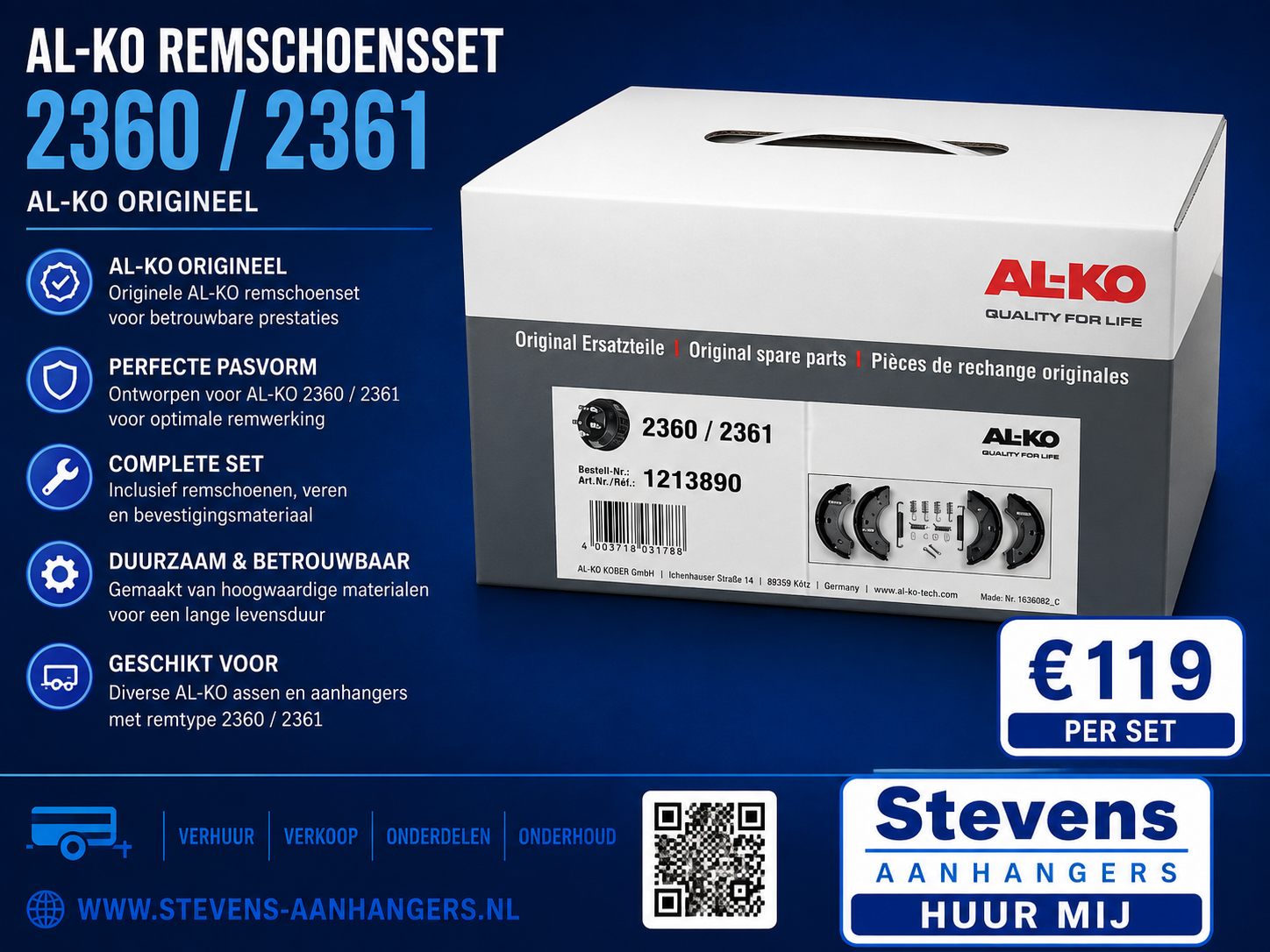 alko originele remschoenen 2360/2361