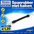 spanrubber met haken