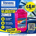 ruitensproeier vloeistof zomer